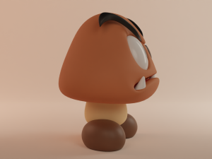 Goomba Modello 3D