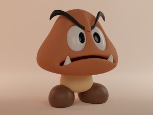Goomba Modello 3D
