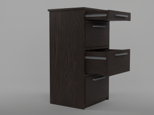 Furniture Drawer 3D Model