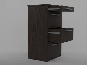 Furniture Drawer 3D Model