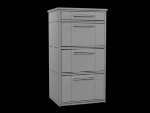 Furniture Drawer 3D Model