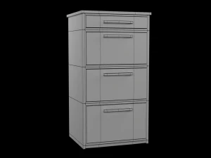 Furniture Drawer 3D Model