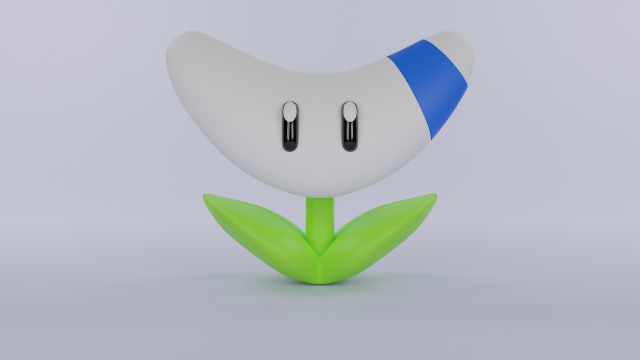 Boomerang Flower Modelo 3D .c4d .max .obj .3ds .fbx .stl .blend 