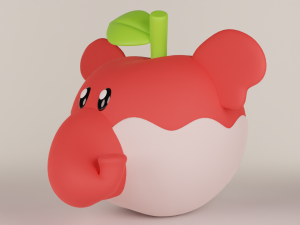 Elephant Apple Super Mario Wonder 3D 模型
