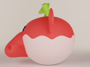 Elephant Apple Super Mario Wonder 3D 模型
