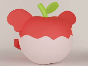 Elephant Apple Super Mario Wonder 3D Model