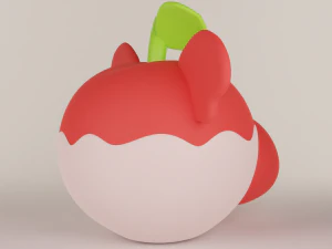 Elephant Apple Super Mario Wonder 3D Model