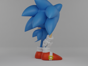 Classic Sonic 3Dモデル