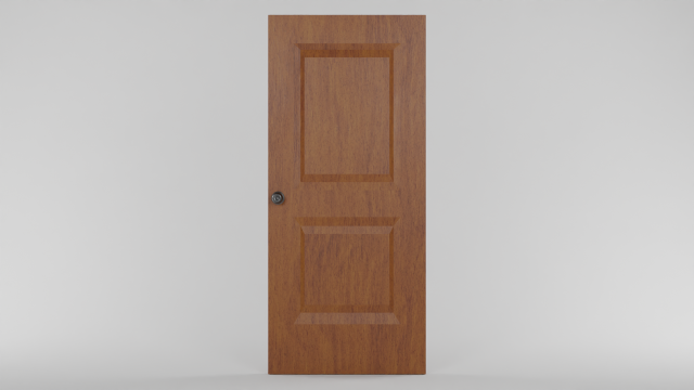 Door 3D 模型 .c4d .max .obj .3ds .fbx .stl .blend