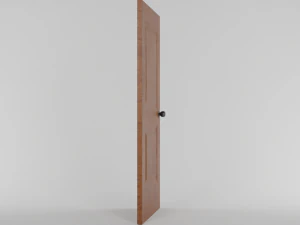 门 3D 模型