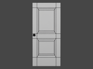 Door 3D 模型