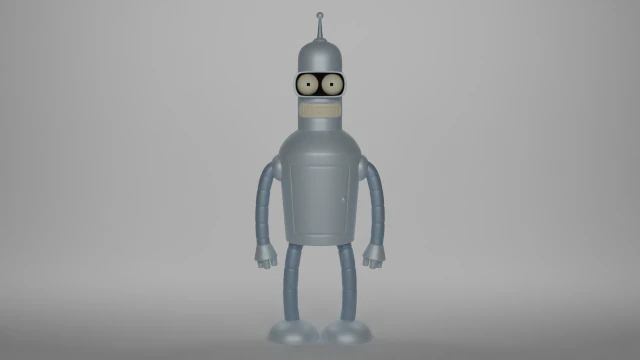 Bender 3D Model .c4d .max .obj .3ds .fbx .stl .blend 