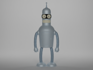 Bender 3D मॉडल