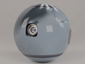 Rob&ocirc; Esf&eacute;rico Modelo 3D