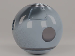 Rob&ocirc; Esf&eacute;rico Modelo 3D