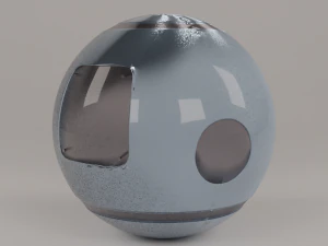 Rob&ocirc; Esf&eacute;rico Modelo 3D