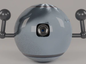 Rob&ocirc; Esf&eacute;rico Modelo 3D