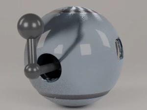 Rob&ocirc; Esf&eacute;rico Modelo 3D