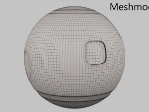 Rob&ocirc; Esf&eacute;rico Modelo 3D