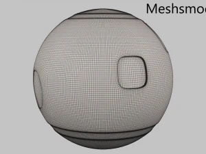 Rob&ocirc; Esf&eacute;rico Modelo 3D