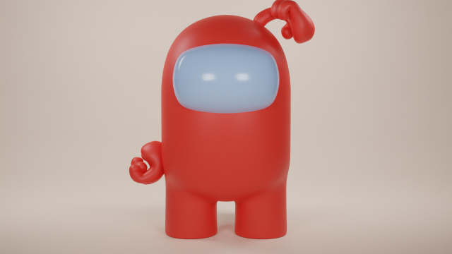 Amoung us Modelo 3D .c4d .max .obj .3ds .fbx .stl .blend 