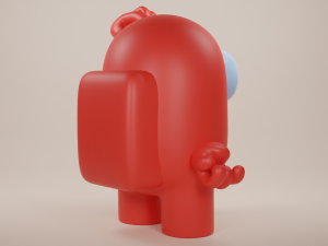 Amoung us Modelo 3D