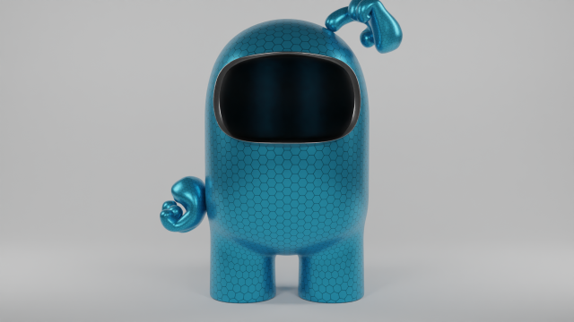 Amoung us Modelo 3D .c4d .max .obj .3ds .fbx .stl .blend 