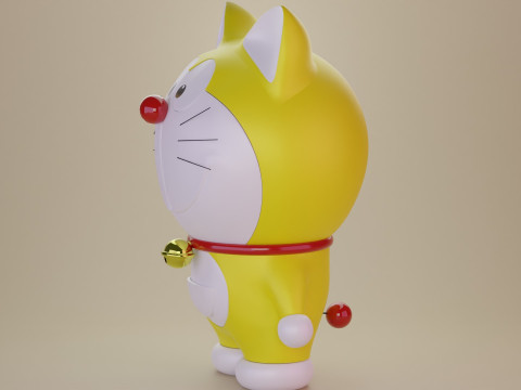Doraemon Modello 3D