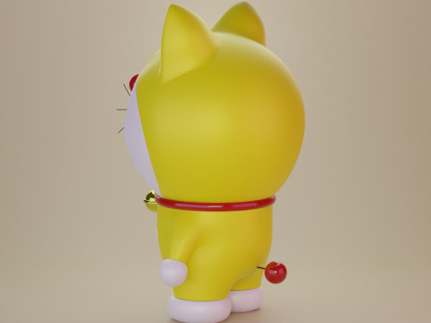 Doraemon Modello 3D