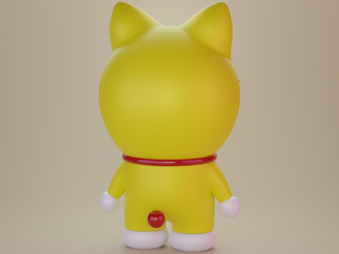 Doraemon Modello 3D