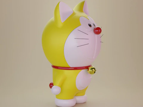 Doraemon Modelo 3D