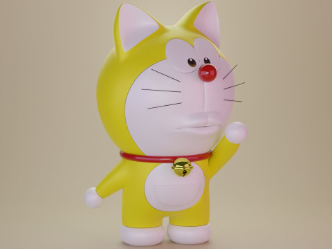 Doraemon Modello 3D