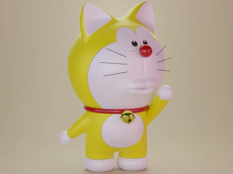 Doraemon Modelo 3D