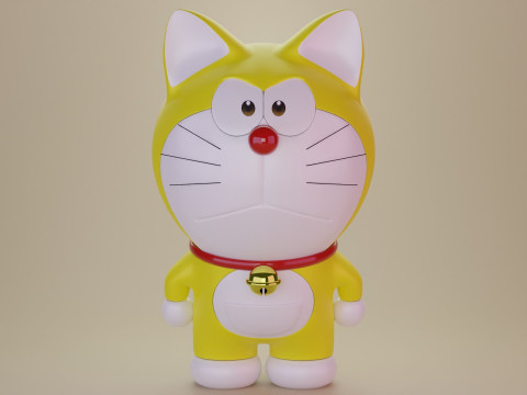 Doraemon Modello 3D