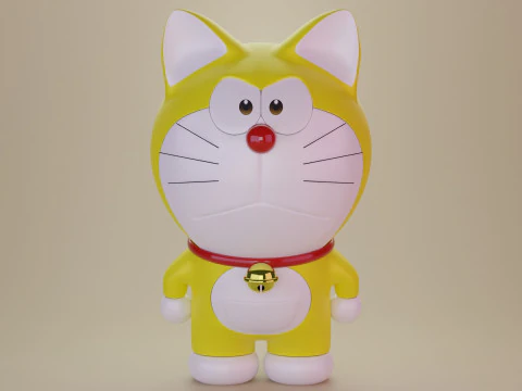 Doraemon Modelo 3D
