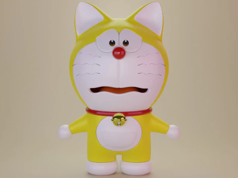 Doraemon Modelo 3D