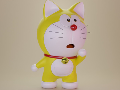 Doraemon Modello 3D