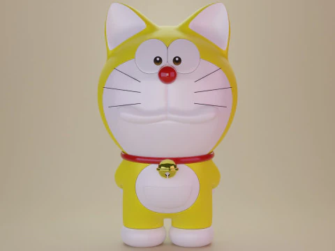 Doraemon Modelo 3D