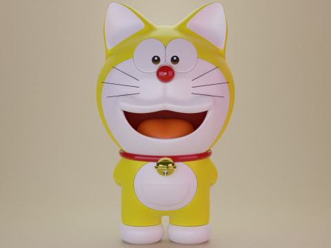 Doraemon Modello 3D