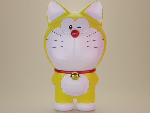 Doraemon Modello 3D