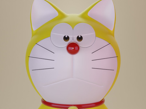 Doraemon Modello 3D