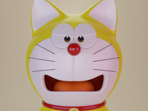 Doraemon Modello 3D