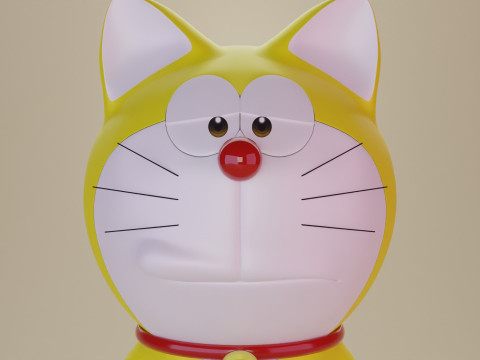 Doraemon Modello 3D