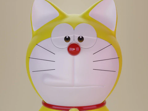 Doraemon Modelo 3D