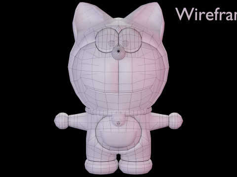 Doraemon Modello 3D
