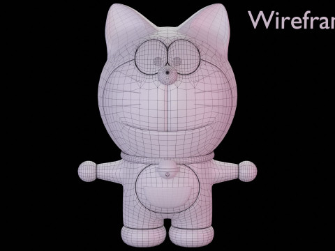 Doraemon Modello 3D