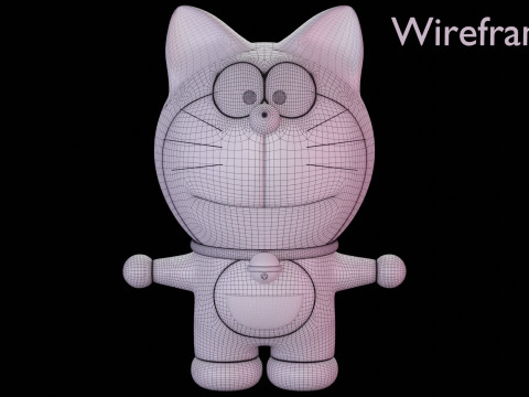 Doraemon Modello 3D