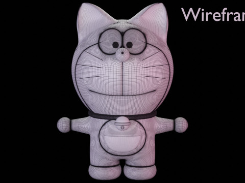 Doraemon Modello 3D