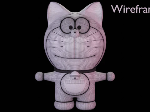 Doraemon Modelo 3D