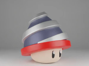 Mario Trivella Fungo Modello 3D